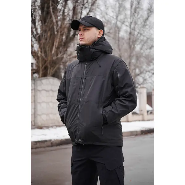 Зимова куртка BR ArchHus -35 Чорний