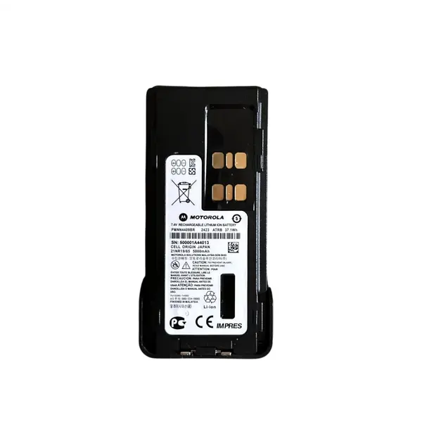 Акумулятор підвищеної ємності для радіостанцій Motorola 5000 mAh з USB-C та індикацією заряду