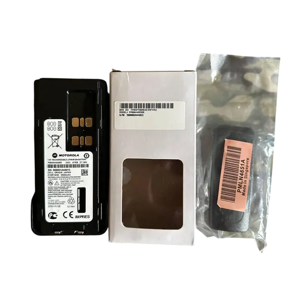 Акумулятор підвищеної ємності для радіостанцій Motorola 5000 mAh з USB-C та індикацією заряду