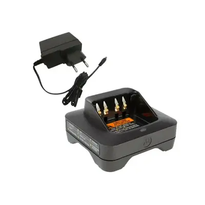 Зарядний пристрій для радіостанцій Motorola DP / XPR / APX — мережевий зарядник 220 В з індикатором