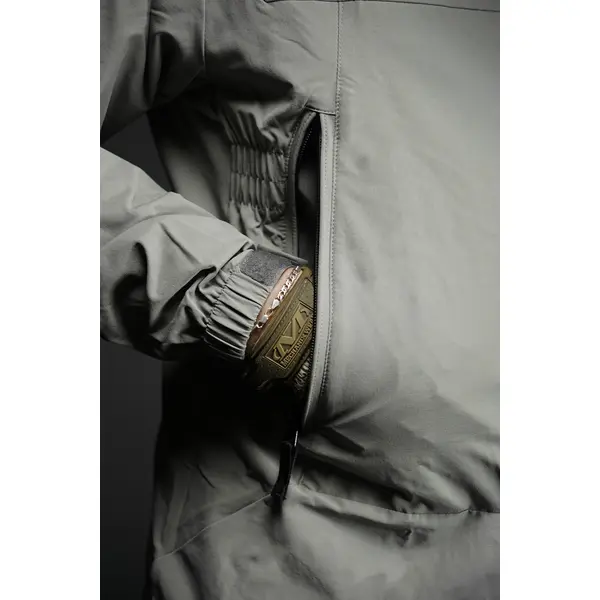 Куртка тактична демісезонна з прихованим капюшоном (3D крій)