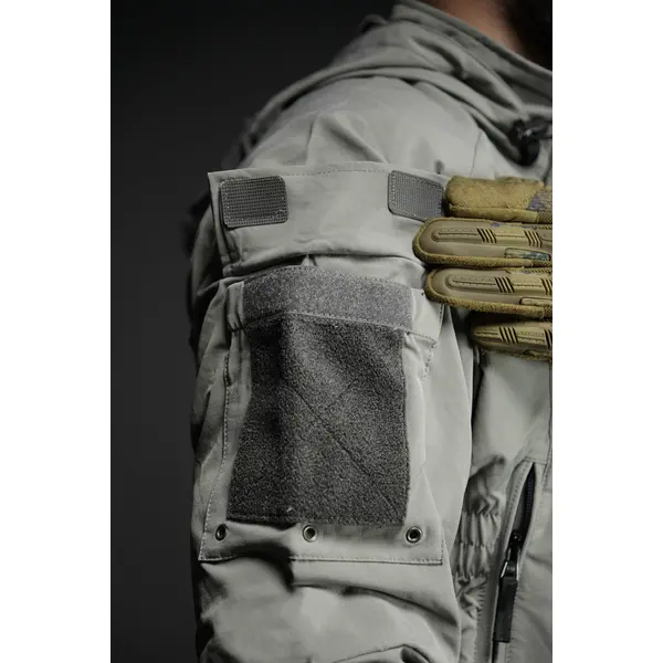 Куртка тактична демісезонна з прихованим капюшоном (3D крій)