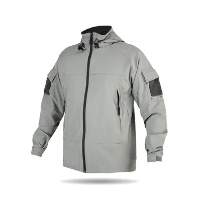 Куртка тактична демісезонна з прихованим капюшоном (3D крій)