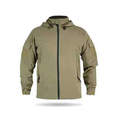 Куртка тактична демісезонна з прихованим капюшоном (3D крій)