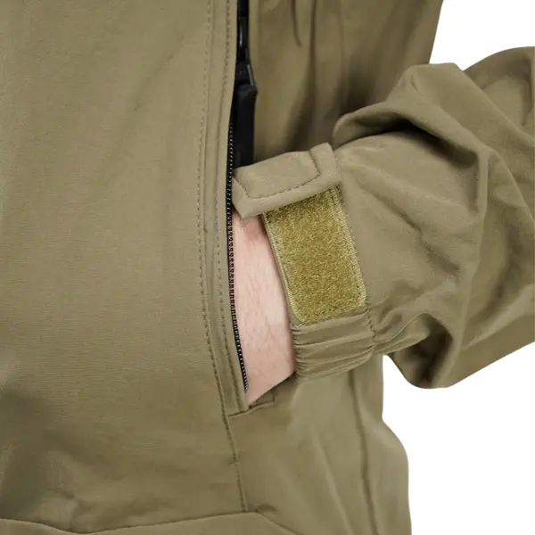 Куртка тактична демісезонна з прихованим капюшоном (3D крій)