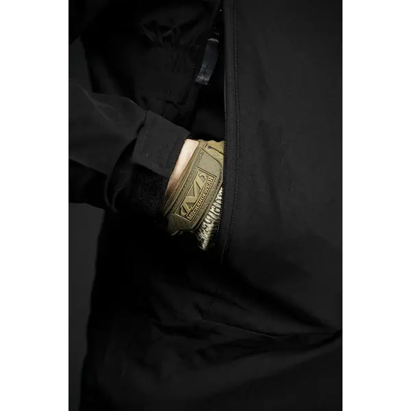 Куртка тактична демісезонна з прихованим капюшоном (3D крій)