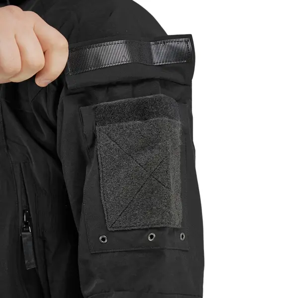 Куртка тактична демісезонна з прихованим капюшоном (3D крій)