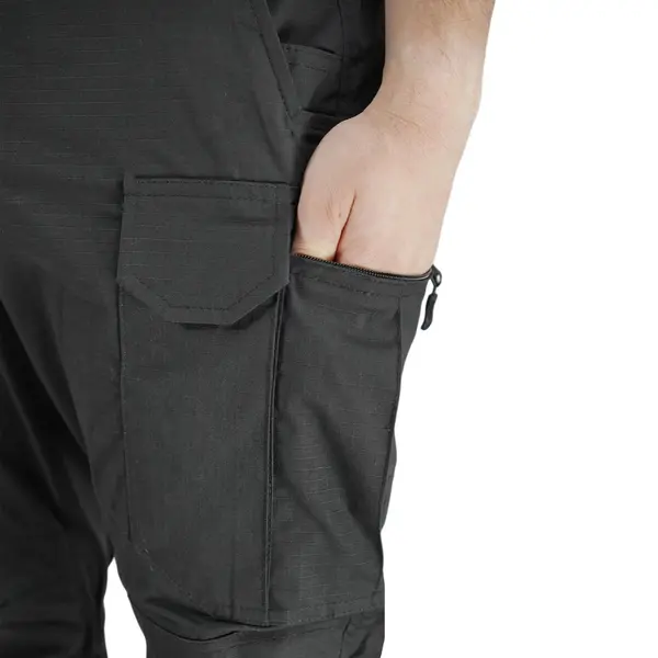 Костюм тактичний Rip-Stop FS чорний (кітель + штани)