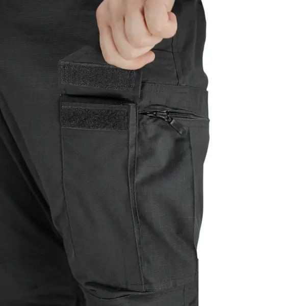 Костюм тактичний Rip-Stop FS чорний (кітель + штани)