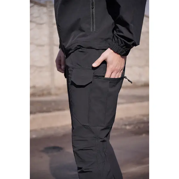 Костюм Tactical Flex Pro FS Чорний (анорак+штани)