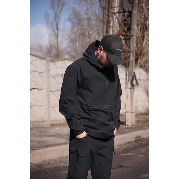 Костюм Tactical Flex Pro FS Чорний (анорак+штани)