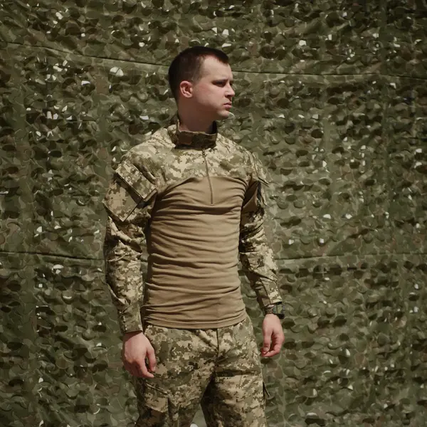 Рубашкa Defcon 5 Cool Combat Shirt Cotone Піксель