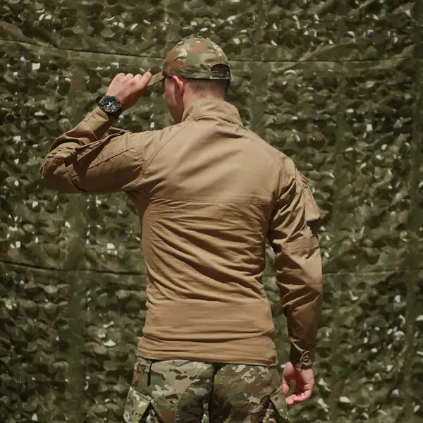 Сорочка Defcon 5 Cool Combat Shirt Cotone Койот