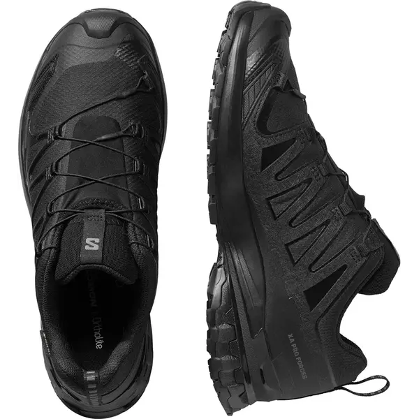 Тактичні кросівки Salomon XA PRO Forces GTX з мембраною Gore-Tex для служби та активних маршрутів, чорні