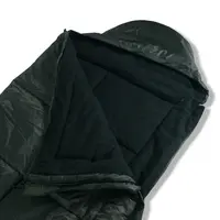 Спальный мешок Kiborg Alfa Fleece оливковое -20С 85*210