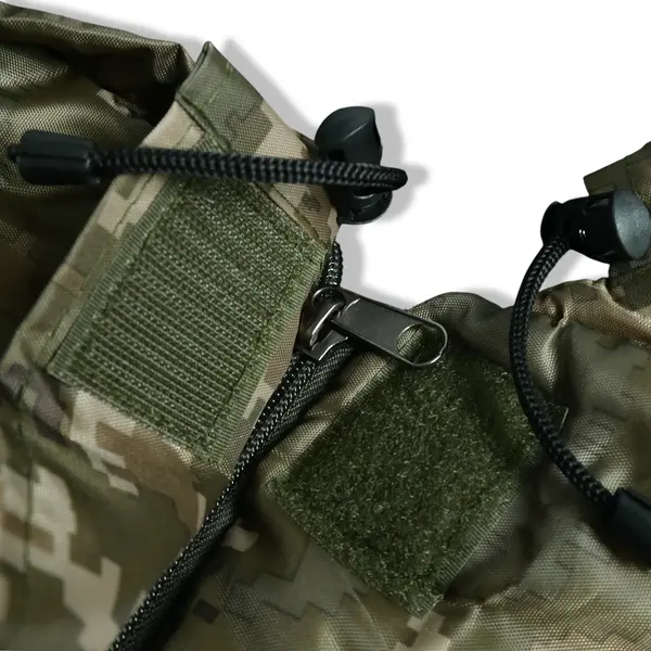 Спальный мешок Kiborg Alfa Fleece пиксель -20С 85*210