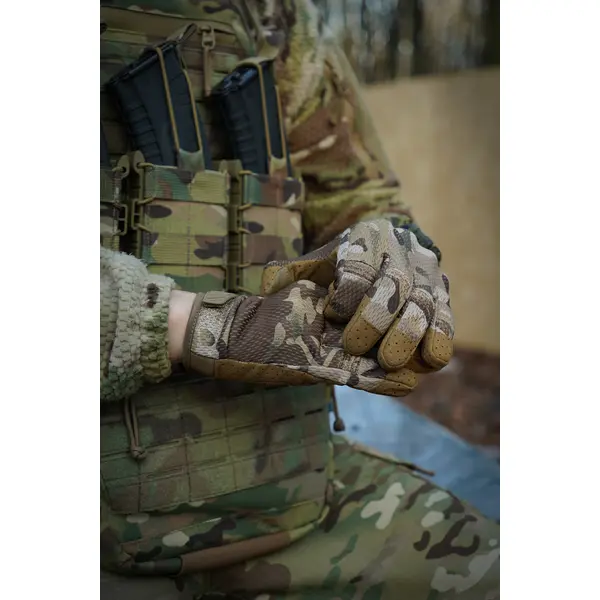 Тактичні рукавиці iTouch мультикам L