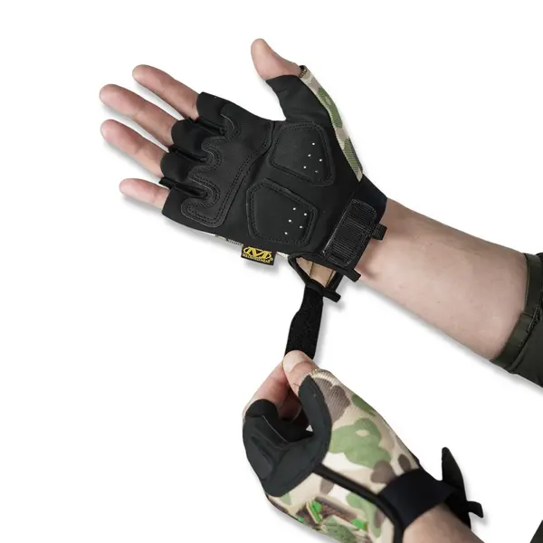 Рукавиці тактичні безпалі Mechanix MXK-2 Мультикам