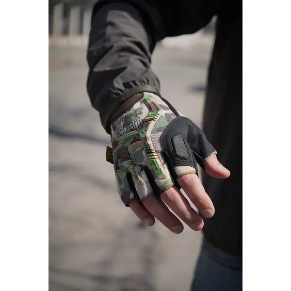 Рукавиці тактичні безпалі Mechanix MXK-2 Мультикам