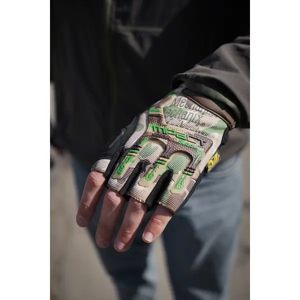 Рукавиці тактичні безпалі Mechanix MXK-2 Мультикам