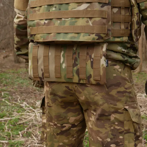 Защита живота (кишечник) Kiborg с баллистическим пакетом 2 класс защиты Militex Multicam