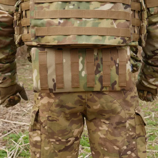 Защита живота (кишечник) Kiborg с баллистическим пакетом 2 класс защиты Militex Multicam