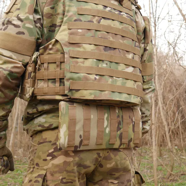 Защита живота (кишечник) Kiborg с баллистическим пакетом 2 класс защиты Militex Multicam