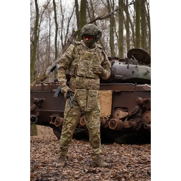Захист плечей з балістичним пакетом 2 клас захисту Militex cordura USA Multicam