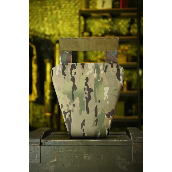 Захист паху (напашник-фартух) Kiborg з балістичним пакетом (Militex) 2 клас захисту Multicam