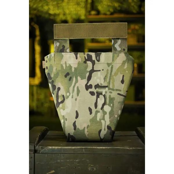 Захист паху Militex (напашник-фартух) з балістичним пакетом 1 клас захисту cordura USA Multicam