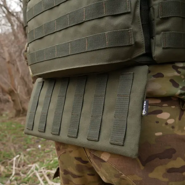 Защита поясницы Kiborg с баллистическим пакетом 2 класс защиты Militex Khaki