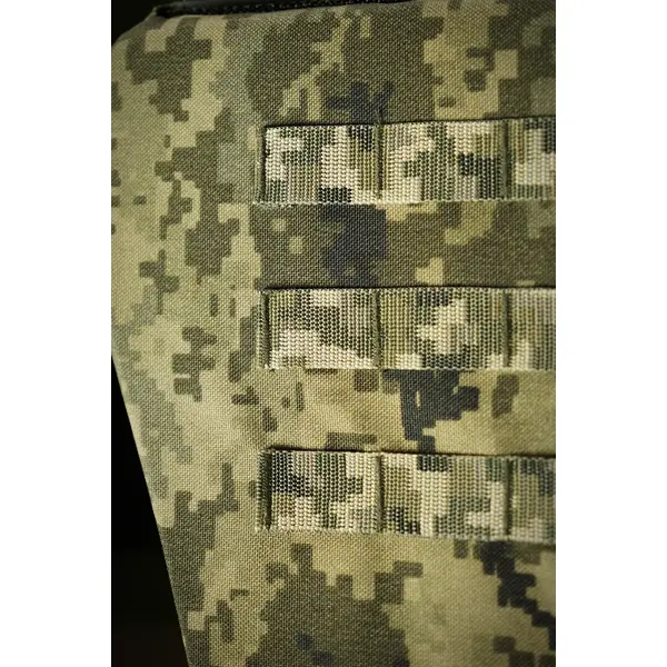 Захист паху (напашник-фартух) Kiborg з балістичним пакетом (Militex) 2 клас захисту Pixel