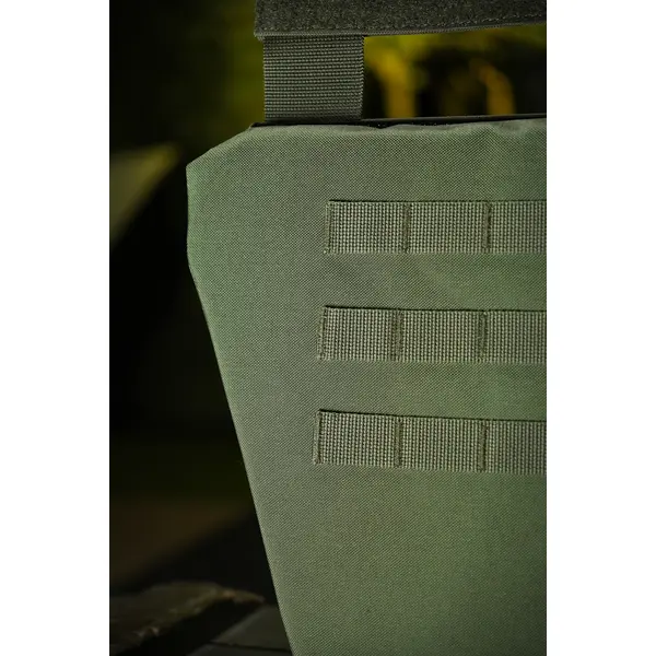 Защита паха (напашник-фартук) Kiborg с баллистическим пакетом (Militex) 1 класс защиты Khaki