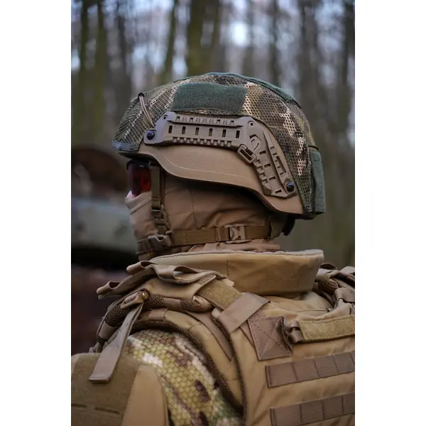 Захист шиї mod. 1 Kiborg з балістичним пакетом 2 клас захисту Militex Coyote