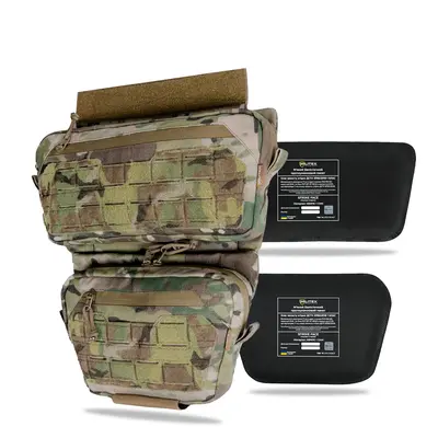 Защита живота с сумкой Militex Cordura USA Мультикам M и баллистическим пакетом Militex (1 класс защиты)