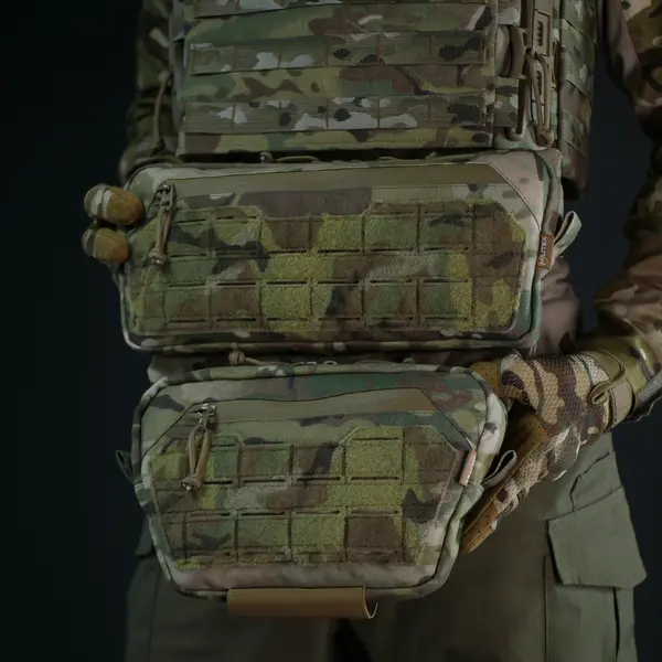 Захист живота з сумкою Militex Cordura USA Мультикам L та балістичним пакетом Militex (2 клас захисту)