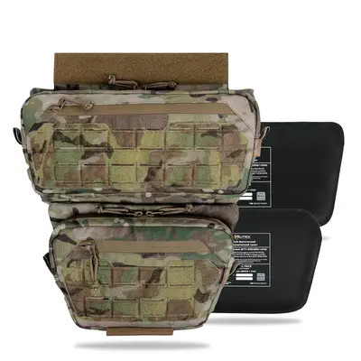 Захист живота з сумкою Militex Cordura USA Мультикам L та балістичним пакетом Militex (1 клас захисту)