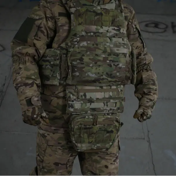 Сумка-напашник XL GU Cordura original USA Multicam з балістичним пакетом 2 клас захисту Militex