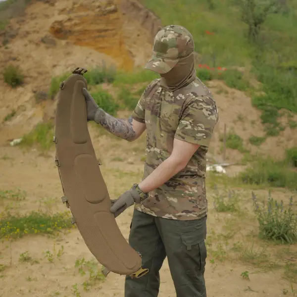 Пояс РПС Militex R-3 GEN.2 Cordura original USA Multicam (L) з балістичним пакетом 2 клас захисту Militex