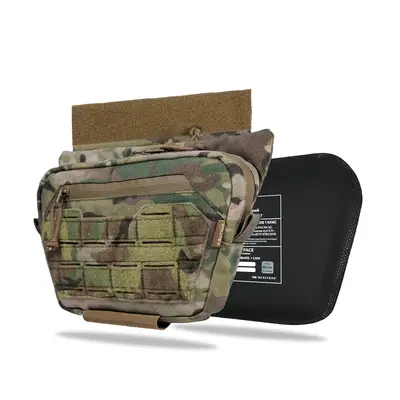 Cумка для защиты паха с баллистическим пакетом 1 класс защиты Militex Cordura original USA Multicam M