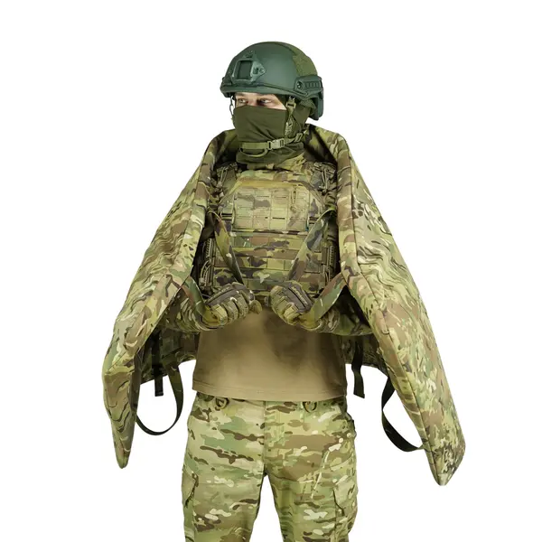 Бронековдра KIBORG з балістичним захистом 1-го класу від Militex. Колір Мультикам