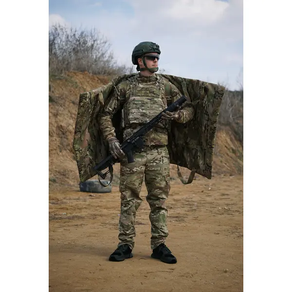 Бронековдра KIBORG з балістичним захистом 1-го класу від Militex. Колір Мультикам