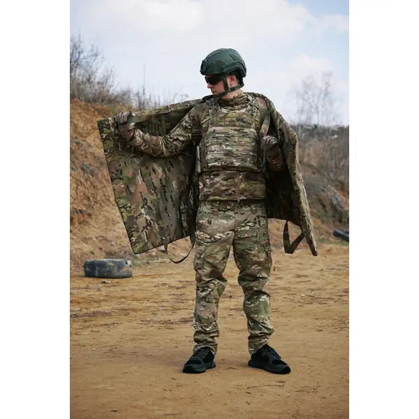 Бронековдра KIBORG з балістичним захистом 1-го класу від Militex. Колір Мультикам