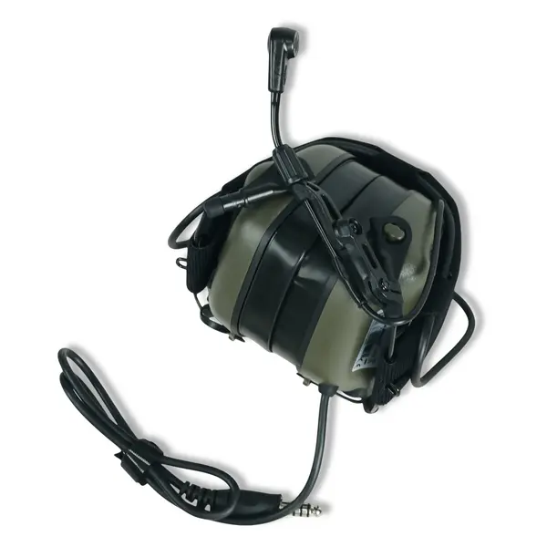 Наушники Активные с гарнитурой Earmor M32X PLUS Олива