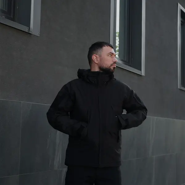 BR Y4 Winter Jacket Black BR Y4 Winter Jacket Black