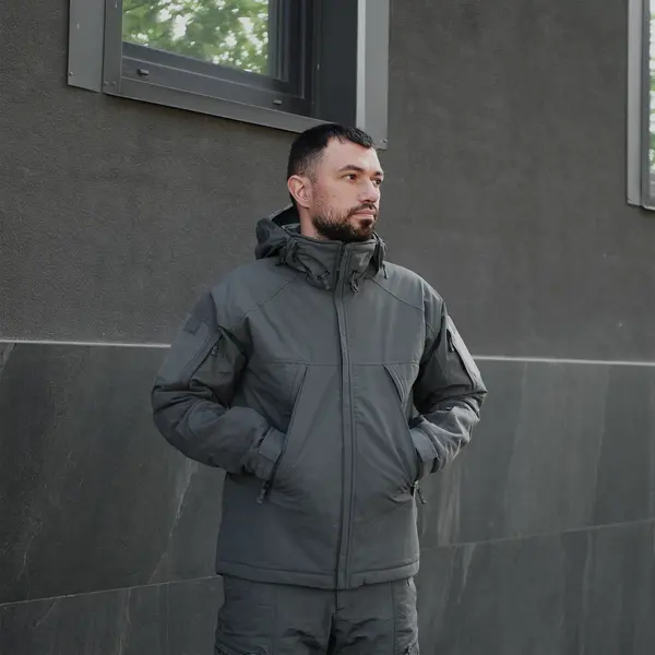BR Y4 Winter Jacket Graphite BR Y4 Winter Jacket Graphite