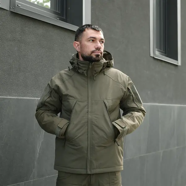 BR Y4 Winter Jacket Olive BR Y4 Winter Jacket Olive