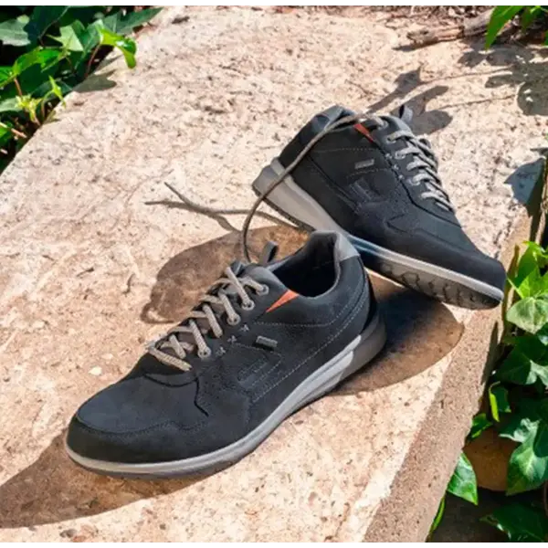 Чоловічі трекінгові кросівки Chiruca Metropolitan Gore-Tex для туризму та міських прогулянок, чорні