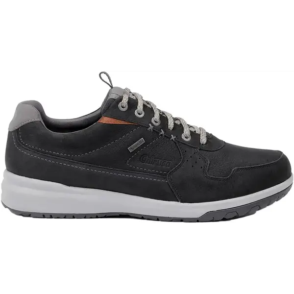 Чоловічі трекінгові кросівки Chiruca Metropolitan Gore-Tex для туризму та міських прогулянок, чорні