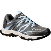 Жіночі трекінгові кросівки Chiruca Marbella Gore-Tex для туризму та активних прогулянок, сірі з синім